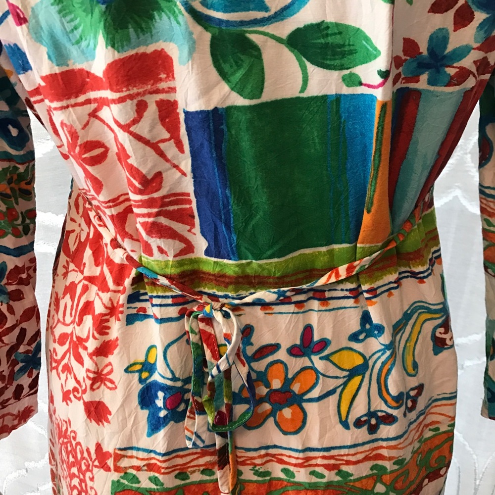 Jams World Henna Garden Long Sleeve Floral Dress - Picture 3 of 5